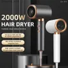 Hair Dryers 2000W Hot Cold Wind Hair Dryer Style Hair Dryer Professional Blow Dryer Suitable for Home Salon Quick Hairdryer High Speed Motor Q240109