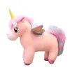 Bambola regalo di compleanno per bambola di unicorno da sogno con peluche di unicorno angelo arcobaleno