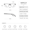 MERRYS DESIGN Men Alloy Glasses Frame Fashion Male Square Ultralight Eye Myopia Prescription Eyeglasses S2001 240109