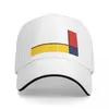 Boll Caps Mondrian Style Abstrakt Art Baseball Cap | -F- | Solhat man hat kvinnor