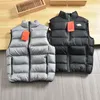 Designer Puffer Vest Hommes Gilet Mâle Hiver Vers Le Bas Gilets Unisexe Couple Bodywarmer Femme Mans Veste Sans Manches En Plein Air Chaud CHD2401093-12