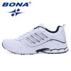 BONA Most Style Men Running Shoes Outdoor Walking Sneakers Comfortable Athletic For Sport 240109