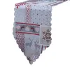 Party Decoration Christmas Tracloth Tree Table Runner Merry Xmas Decorations for Home Decor Ornament Matsal