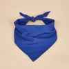 Abbigliamento per cani Bandana in cotone Sciarpa Bavaglini a triangolo Set di fazzoletti Accessori per animali domestici Decorazione per cani di piccola taglia media