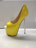 Sapatos de vestido verão peep toe plataformas stilettos 19cm fino salto alto senhoras mulher passarela mostra bombas de dança de pólo plus size 47 48 49 50