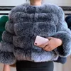 S4XL Mink Coats Autumn Winter Fluffy Black Faux Fur Coat Women Elegant Thick Warm Jackets for Tops Jacket Teddy 240108