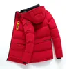 Winter New Large Down Men's Cotton Coat Thickened Student Cotton Coat Red Coat