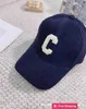 Designer Ball Caps CE Home~High quality and correct letter baseball cap, high-end fashion trend, internet celebrity, winter versatile men's and women's couple hat VW4J