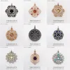 Jewelry Pendant Splenic Root Heart Thirdeye Throat Chakra Lotus Karma Wheel,brand New Vintage Jewelry Bijoux Gift for Woman Girls Men