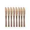 Party Decoration Gold/Rose Gold Plastic Knife Fork Spoon Dinnerware For Wedding Birthday Grand Event Baby Shower Home Sets