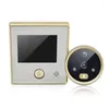 Dörrklockor 3 tum TFT Color HD Digital Door Camera Eye Doorbell Electric Move Detection 160 graders Peephole Viewer Video