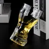 Wine Glasses Creative Beer Glasses Body Art Drink Cups Wine Bar Nightclub KTV Slamming Beauty Personality Beer Mug Mixing Highball Cups YQ240105