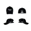 Ball Caps Dostosowane logo krysztanie luksusowe baseball czapka moda moda snapback men diamond girls hip hop hat