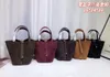 Bolsa feminina de luxo designer clássico avançado tc couro moda grande capacidade balde saco de compras bolsa designer genuíno saco de camurça fosca