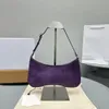 Luxuriöse strukturierte Schultertasche aus Rindshaar für Damen, Spiegelqualität, Unterarmtasche, modische Geldbörsen, Designer-Damen-Abendtasche, Geldbörse mit Box