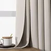 BILEEHOME Modern Blackout Curtains For Living Room Bedroom Window Treatments Solid Color Blinds Drapes Kids Curtain Custom 240109