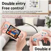 Taşınabilir Oyun Oyuncuları Mini Oyuncu Video Oyunları Ergonomik Aksesuarlar 520 In-1 In-1 Handheld Console Dahili 520 8 bit damla teslimat OTWBD