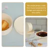 Take Out Containers 3Pcs Compact Cake Packing Box Party Dessert Wrapping Cookies Candy Supply