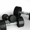 Dummbells Gym Commercial 5LB-25LB Dumbbell Private Education 12 Swide Round 150lb Rubber Past