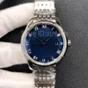 TOP STYLISH Automatyczne mechaniczne okiem Zegarek Silver Dila Sapphire Glass 41 mm Cal.8500 Klasyczny projekt zegar zegarowy ze zegarem stali nierognej OA207