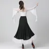 Stage Wear 2024 Ballroom Waltz Jupe de danse moderne Ensemble de compétition Standard Vêtements de danse