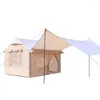 Tentes et abris Tente Iatable Sky Rideau intégré extérieur portable pliant imperméable à la pluie épaissie cabine équipement de camping