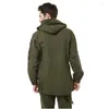 Men's Trench Coats 2024 Military M65 Coat Pure Cotton Outerwear Fleece Windbreaker Multi Pocket Tactical Jacket Men Clothing