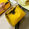 Famous designer's classic handbag, solid color shell bag, minimalist style women's makeup bag, mobile phone bag, commuting, business, and date dressing style