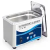 Maskiner 800 ml Hushåll Digital Ultrasonic Cleaner 60W Rostfritt stål Bad 110V 220V Degas Ultraljudstvätt för klockor smycken