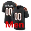 Camisas de futebol Cincinnati''bengals''custom Homens Mulheres Juventude Evan Mcpherson Trey Hendrickson Mike Hilton Joe Burrow Ja'marr Chase Cam Taylor