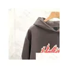 Sweats à capuche pour hommes Sweatshirts Nouveau 2023 Designer Marque de luxe Mode High Street Top Qualité Lettre de broderie Vêtements Jumpers à manches longues Otkdh