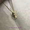 Modedesigner-Autoreifen-Klassiker-Halskette für Damen, heiß verkaufter Schmuck, modische, luxuriöse und einzigartige Leopardenkopf-Halskette mit Diamant, mit Originalverpackung