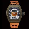 Top Clone Miers Richrs Watch Watch Factory Superclone RM 52-05 astronaute Titanium Alloy Mars Disk Limited à 30 pièces