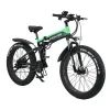 EU Stock R5 Adultes Bicycle électrique pliable 1000W 26 pouces 48V 14AH Pneu à vélo électrique Fat hors route Ébikes pour hommes pour hommes