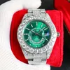 Watch Handmade Diamond Watch Mens Watches التلقائي الميكانيكي 2824 حركة 42 مم من النساء Wristwatch Montre de Luxe