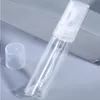 2ml 3ml 5ml 10 مل زجاجة رذاذ ضباب البلاستيك ضباب العطور الصغيرة parfume قارورة قابلة لإعادة تعبئة العينة للزيوت الأساسية السفر Ma crfn