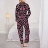 Скандинавские пижамы с кроликом, женские пижамы Kawaii с животными для спальни, весенние комплекты из 2 предметов, эстетические пижамные комплекты больших размеров на заказ 240108