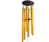 Grace Deep Resonant Antique Metal Wood 6 Tube Windchime Chapel Bells Wind Chimes Home Ornament Handicraft Gift DHB3485579483