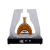 Ice Rock LED Luminous Ace of Spade Champagne Bottle Presenter Growing Cocktail Wine Bottle Holder For NightClub Party