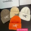 Casquettes de créateur Nouvel automne et hiver Ancestor Rabbit Hair Chaud Chapeau froid À la mode et polyvalent Automne et hiver Pull tricoté Chapeau pour hommes et femmes Cold pro