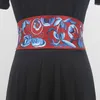 Ceintures de mode de mode pour femmes élastique satin cummerbunds corsets de robe féminine décoration de ceinture largeur r1805