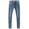 Jeans da uomo Designer Fashion Brand stampato per uomo 2023 Primavera/Estate Emma New Slim Fit piedi piccoli pantaloni casual 02IW