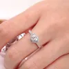 Anelli Rings certificati di laboratorio certificato IgI Gia Anello di fidanzamento del matrimonio Anelli diamanti 0,5Carat 1Carat VVS HPHT Lab Gioielli diamanti coltivati