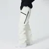 Pantalones de esquí para deportes al aire libre, pantalones de Snowboard con forro para hombres y mujeres, Snowboard muy cálidas, moda de invierno para nieve