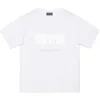 Ess Designer Tide Tshirt Poitrine Lettre Laminé Imprimer Manches Courtes High Street Lâche Oversize Casual T-shirt 100% Coton Tops pour Hommes et Femmes Tshirt 8ie1m