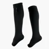 S M L XL XXL 3XL 4XL 5XL High Quality Open Toe Elastic Socks Middle Tube Zipper Compression Sports Leg Vein Pressure Varicose 240104