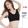 Yoga Outfit 3pcs / Set Soutien-gorge de sport Plus Taille Confort Doux Fitness Tops Ensemble de 3 pièces sans couture sans rembourrage Soutiens-gorge de loisirs