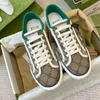 Designers Tennis 1977 Sneaker Canvas Luxury Shoe Beige Blue Washed Jacquard Denim Women Shoes Gummi Sole Brodered Vintage Casual Shoes