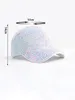 Top Caps 1pc Erkek Kadın Moda All Maçlı Kişiselleştirilmiş Tasarım Beyzbol Şapkası Zarif Yaratıcı Rhinestone Dekoratif Tepe Kapak