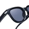 Occhiali da sole Swanwick Fashion Polarized Men TR90 Occhiali da sole quadrati per donna Unisex Nero Marrone 2024 Stile europeo Drop